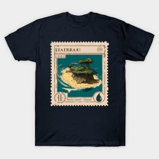 MTG - Island Stamp - Liairrani - Postage Stamp Series T-Shirt